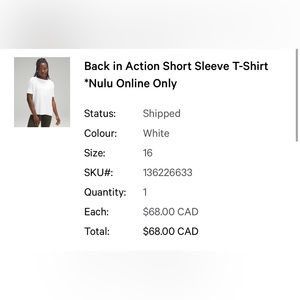 Nulu Back in Action Short Sleeve